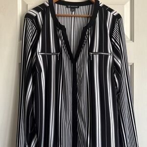 International Concept Faria Stripe Top -3X
